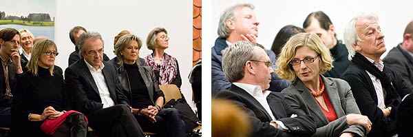 Besucher des Vortrags