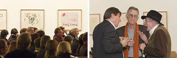 Besucher des Vortrags